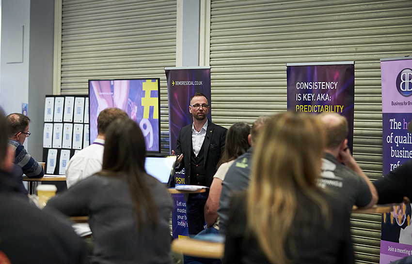 Rik Courtney at Business Showcase
