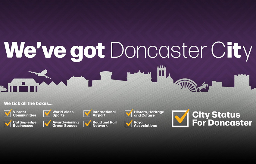 Doncaster is now a City