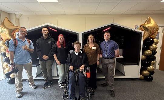 New sensory nooks open at Yorkshire Rose College