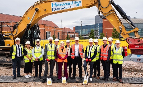 Tech leaders gather for groundbreaking of Doncaster's Digital and Tech Hub Gateway One