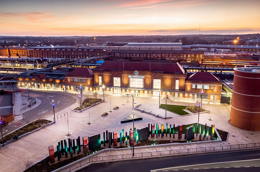 Doncaster train station