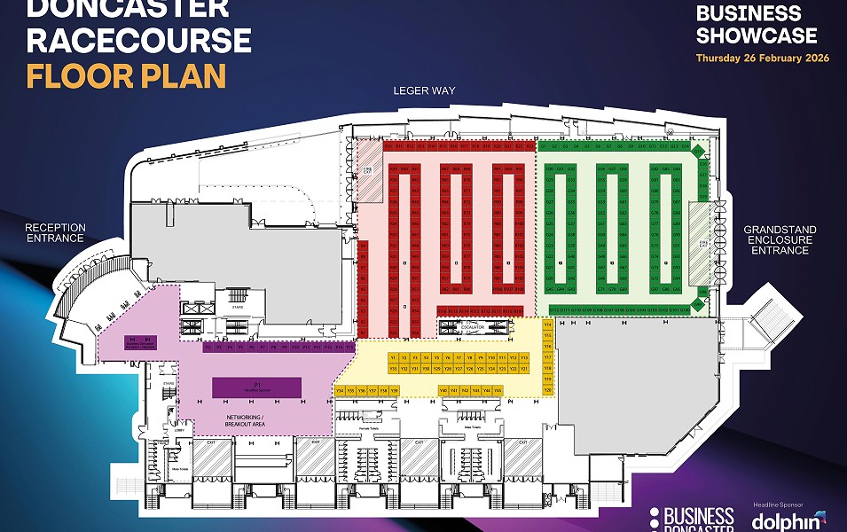 Doncaster Business Showcase 2026 Floorplan