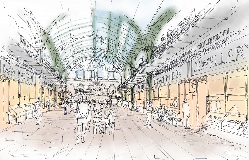 Corn Exchange Artists Impression
