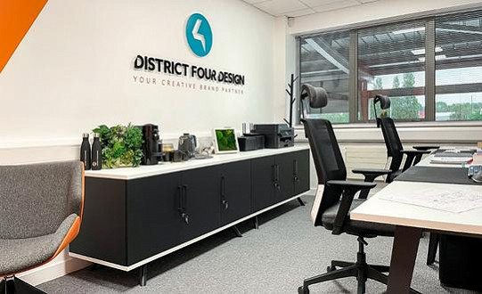 Sustained business growth sees Brand Agency District Four Design secure their first commercial office in Doncaster