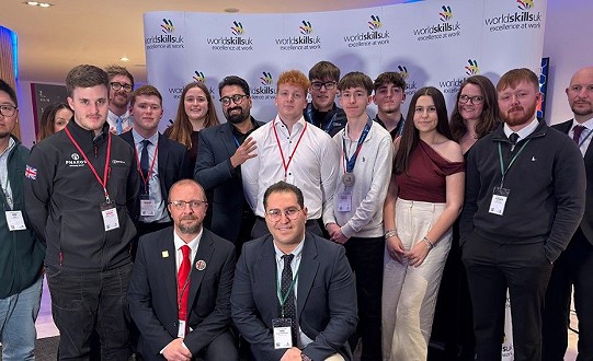 UK’s top young professionals and DNCG shine at WorldSkills UK National Finals
