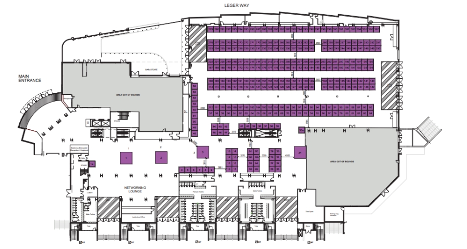 Doncaster Business Showcase 2024 Floorplan