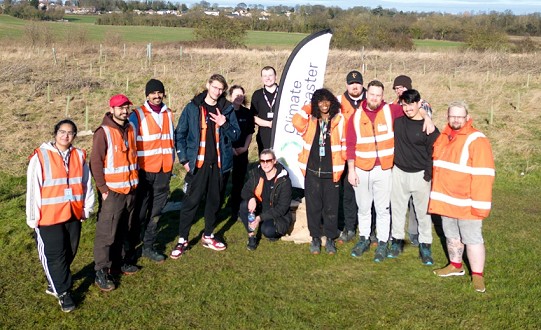 Amazon Doncaster team supports tree-planting project