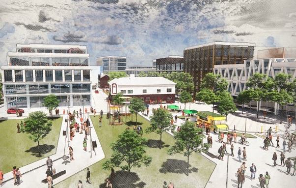 Artists Impression of Doncaster Railway Station Extension Project