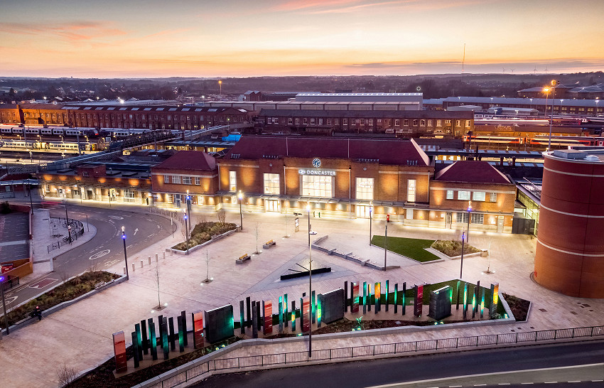 Doncaster Station Aerial