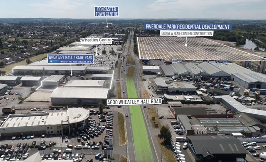 Refurbishment for popular Doncaster trade park