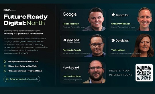 Sheffield hosts the UK’s premier AI business event,  featuring Google and Trustpilot.