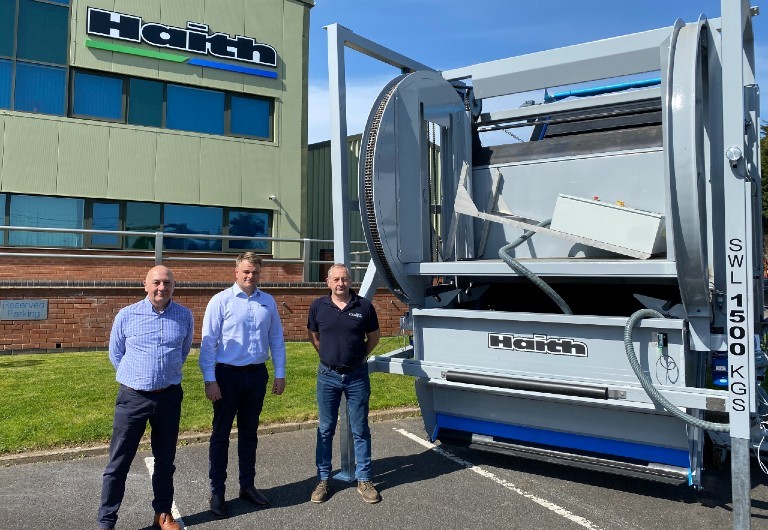 L-R Nigel Haith (Chairman), Duane Hill (MD), and David Haith (Engineering Director)