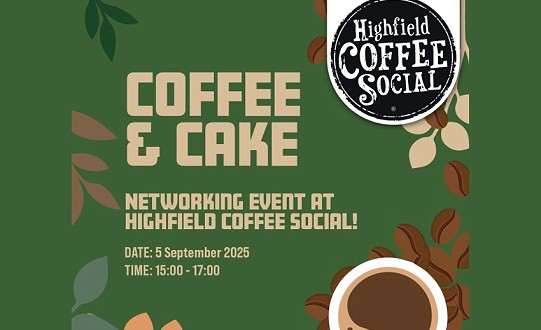 Coffee & Cake Networking at Highfield Coffee Social