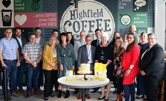 Mayor of Doncaster receives a taste of Highfield Coffee Social