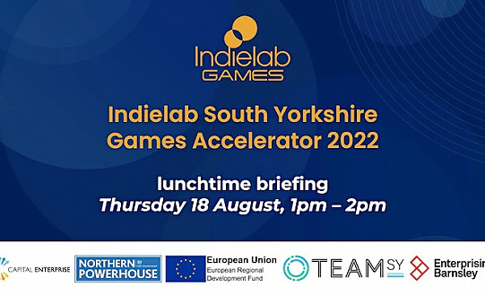 Indielab South Yorkshire Games Accelerator 2022: lunchtime briefings