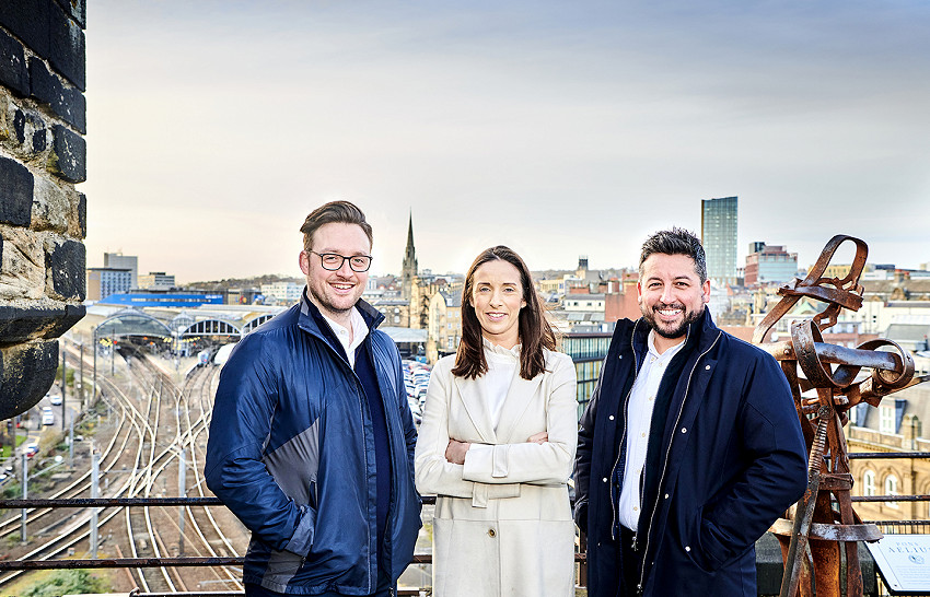 Josh Haggart is the new Director of Rail at Coleman James with Director Rachel Young and Managing Director Andrew Mackay.