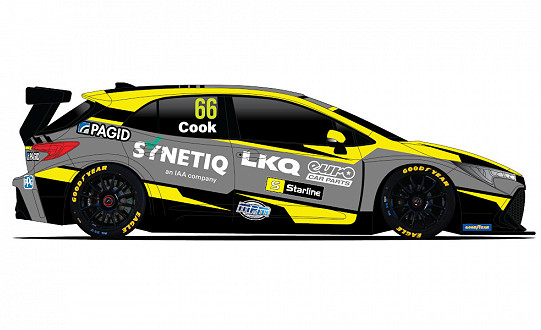Doncaster based SYNETIQ announces a new team within the British Touring Cars Championship