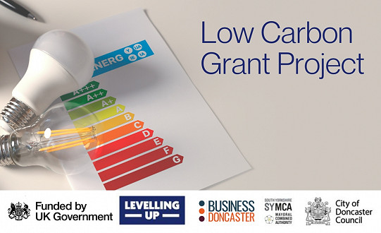 £3.4million to help South Yorkshire businesses reduce their carbon footprint