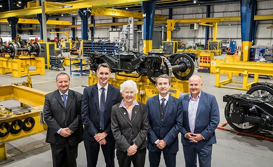 Mayor of Doncaster officially opens Lucchini Unipart Rail's new facility in Warmsworth