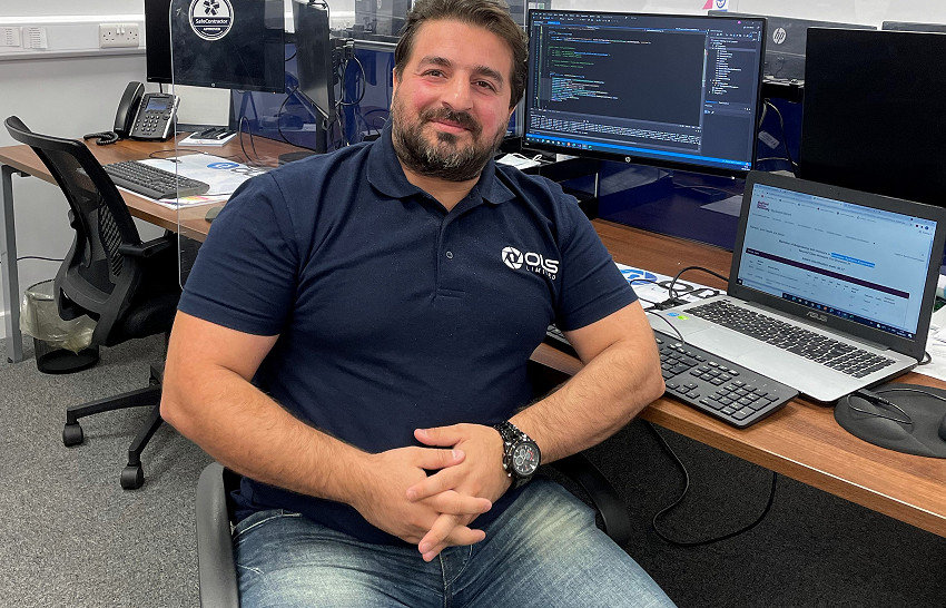 OLS Limited intern software developer Marwan Hussain