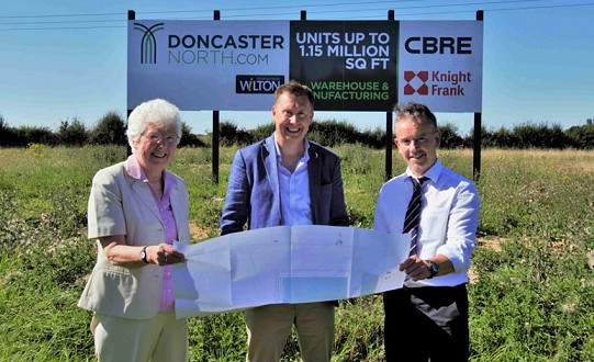 City of Doncaster Mayor visits £525 million development site