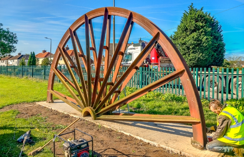 Miners memorial Dunscroft