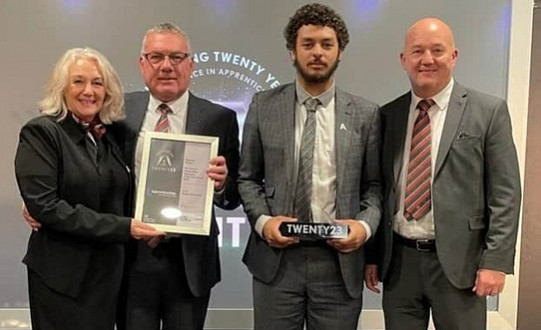 Doncaster apprentice technician wins prestigious national award