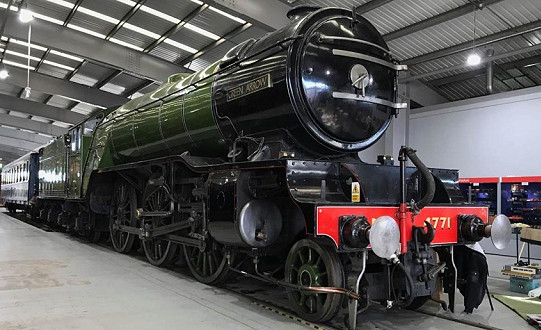 Journey home for cherished locomotive
