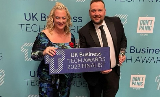 OLS win SaaS Company of the Year 2023 at prestigious UK Business Tech Awards