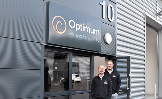 Fire Protection and Security is Optimum for new start-up in Doncaster