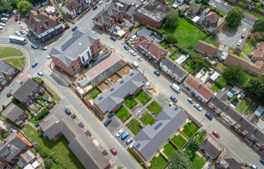 Patent House and Patent Walk in Doncaster