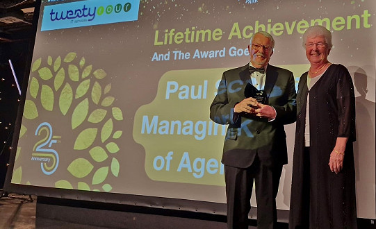Precision engineering boss receives Lifetime Achievement award