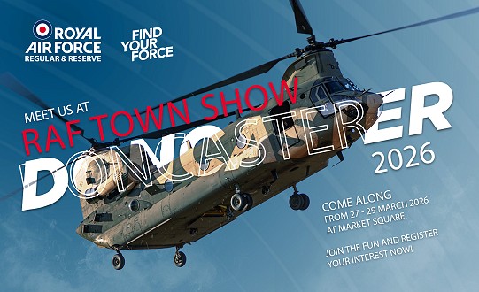 RAF recruitment roadshow heads to Doncaster