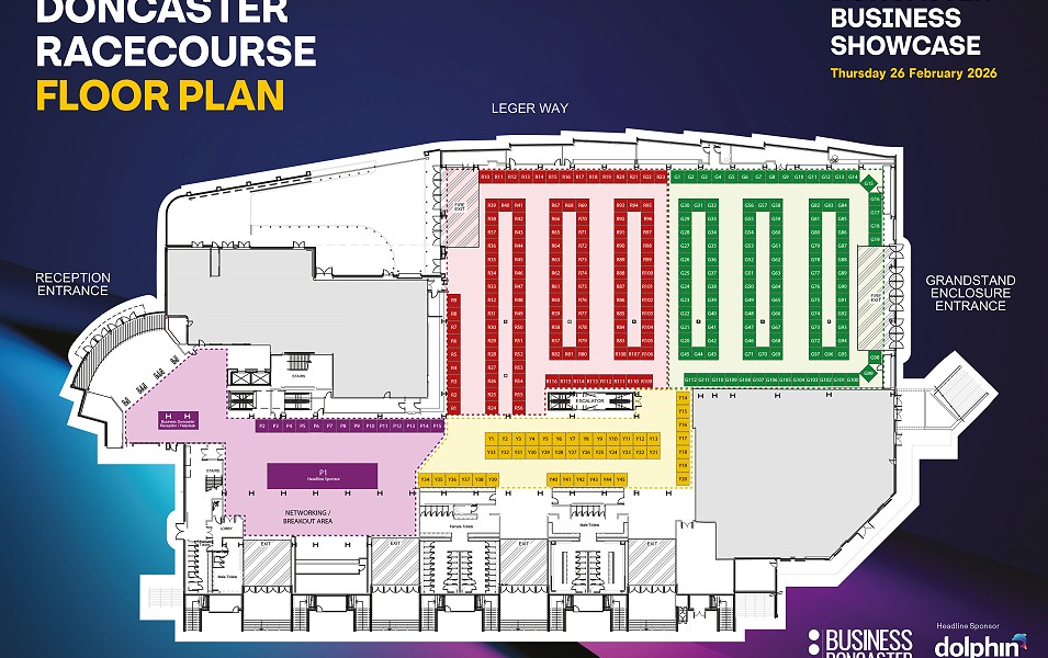 Doncaster Business Showcase 2026 Floorplan