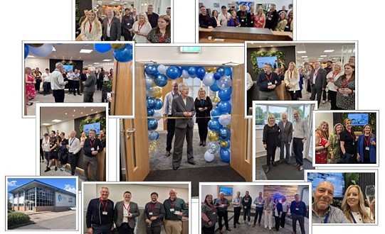 Mayor Ros Jones officially opens refurbished Intec Office Systems showroom