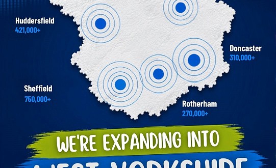 Sine FM expands into West Yorkshire