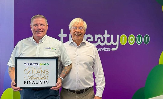 TwentyFour named Finalists in two categories at Global MSP Titans of the Industry Awards