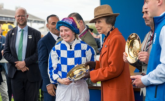 Doncaster Racecourse celebrates historic 250th running of iconic Betfred St Leger Stakes with the first female winner of a British Classic