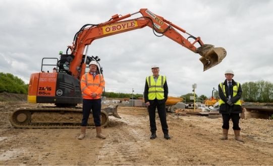 Construction starts on 126 home scheme