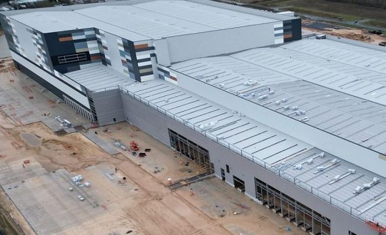 Major construction milestones reached at TJ Morris Distribution Centre, Doncaster