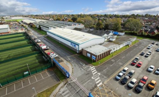 Industrial unit set for refurbishment following acquisition