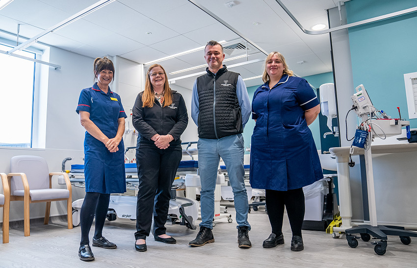 Willmott Dixon interiors Montagu Hospital